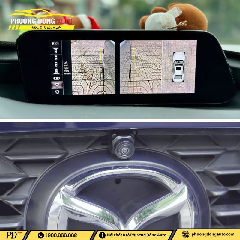 Camera 360 Icar Elliview M11 Lite dành cho xe Mazda 3 và Mazda CX-30 2020-2022