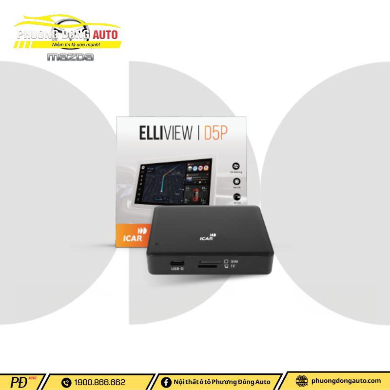 Android Box ICAR Elliview D5P-MZD chính ...