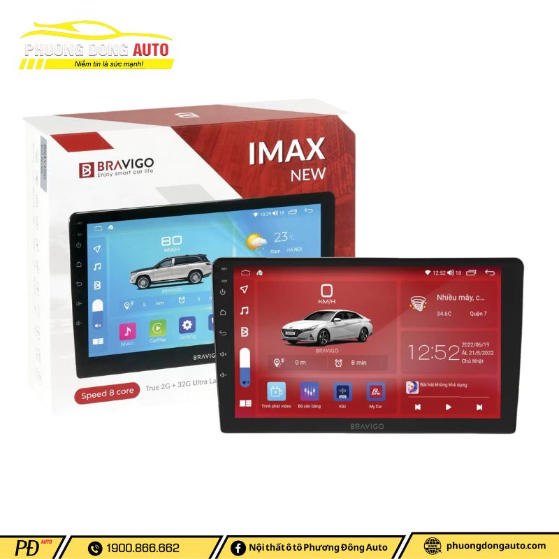 Màn android cho Kia Seltos tốt nhất – Gotech GT8 Max