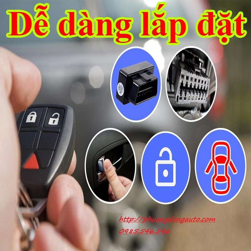 Chốt cửa tự động ô tô