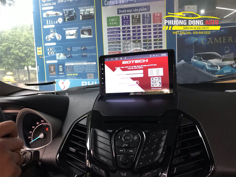 Màn hình Android Gotech cho Ford Ecospor...